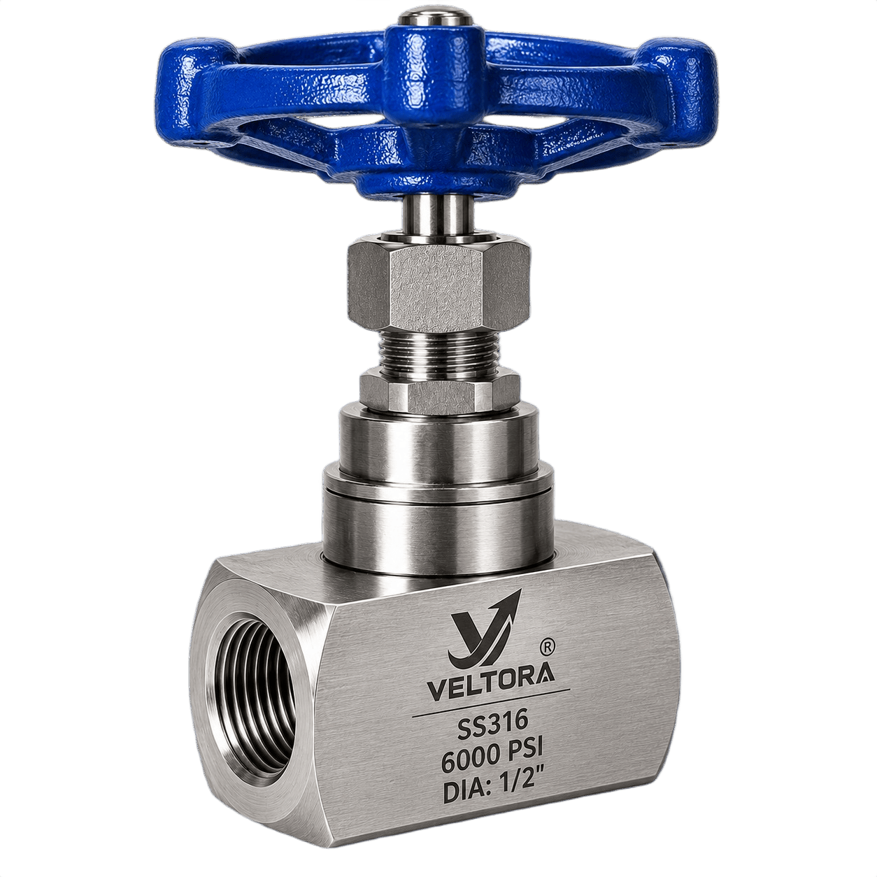 Forged steel gate valve with handwheel